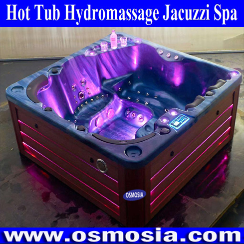 RGB Color Changing Lighting Hot Tub 6 Person Massage Spa Supplier in Bangladesh