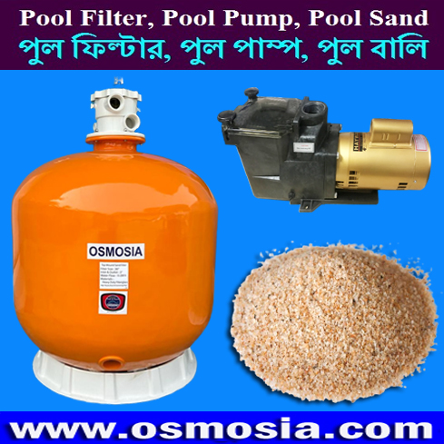 Swimming Pool Water Treatment Sand Filter and 3HP Pool Pump Price in Bangladesh