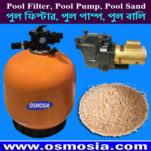 Top Mount Swimming Pool Sand Filter with 2 inch Multiport Valve in BD